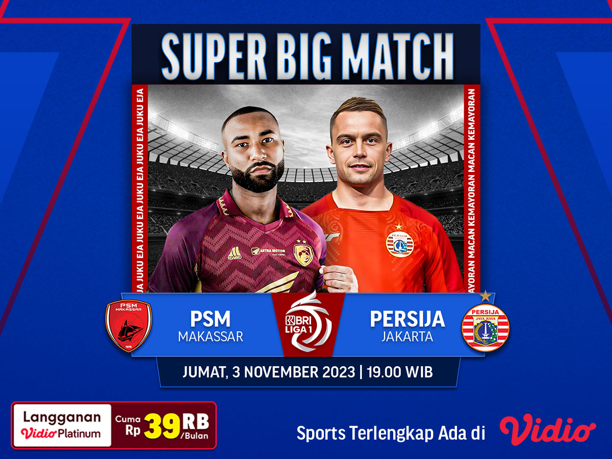 Derbi Klasik: PSM Makassar Tantang Dominasi Persija Jakarta di Stadion BJ Habibie – Jadwal, Prediksi, dan Link Streaming!