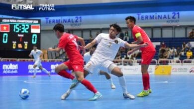 Israr Megantara Samakan Kedudukan, Timnas Futsal Indonesia vs Latvia Masih Imbang 1-1 di Babak Pertama Israr Megantara Samakan Kedudukan, Timnas Futsal Indonesia vs Latvia Masih Imbang 1-1 di Babak Pertama