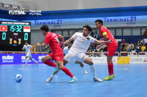 Israr Megantara Samakan Kedudukan, Timnas Futsal Indonesia vs Latvia Masih Imbang 1-1 di Babak Pertama Israr Megantara Samakan Kedudukan, Timnas Futsal Indonesia vs Latvia Masih Imbang 1-1 di Babak Pertama