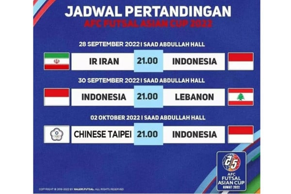 Jadwal dan Link Streaming Pertandingan Final Timnas Futsal Indonesia di CFA Futsal Tournament 2025: Duel Sengit Kontra Denmark Menuju Puncak Kejayaan! Jadwal dan Link Streaming Pertandingan Final Timnas Futsal Indonesia di CFA Futsal Tournament 2025: Duel Sengit Kontra Denmark Menuju Puncak Kejayaan!