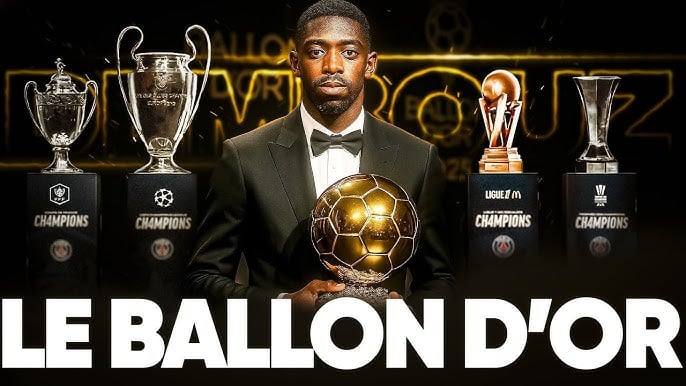 Ousmane Dembele Resmi Raih Ballon d’Or 2025, Lamine Yamal Runner Up Ousmane Dembele Resmi Raih Ballon d’Or 2025, Lamine Yamal Runner Up