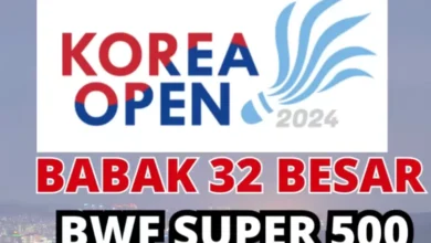 Sembilan Wakil Indonesia Berjuang di Hari Kedua Korea Open 2025: Ginting, Jojo, dan Putri KW Kawal Merah Putih Menuju 16 Besar Sembilan Wakil Indonesia Berjuang di Hari Kedua Korea Open 2025: Ginting, Jojo, dan Putri KW Kawal Merah Putih Menuju 16 Besar