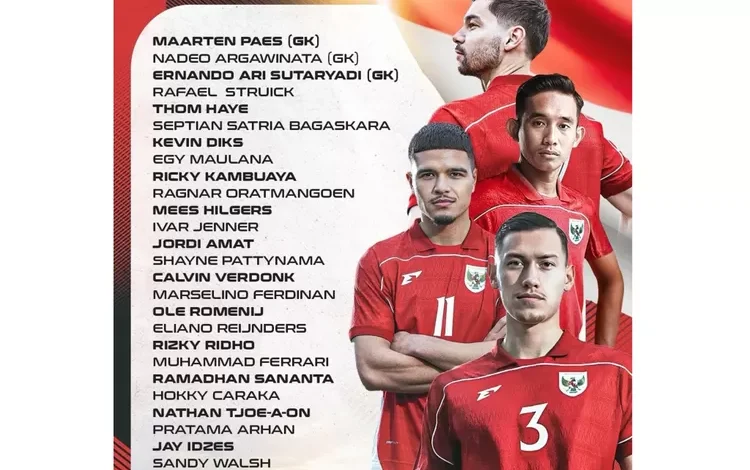 Timnas Indonesia Waspada! Arab Saudi Umumkan 27 Singa Padang Pasir untuk Kualifikasi Piala Dunia 2026 Timnas Indonesia Waspada! Arab Saudi Umumkan 27 Singa Padang Pasir untuk Kualifikasi Piala Dunia 2026