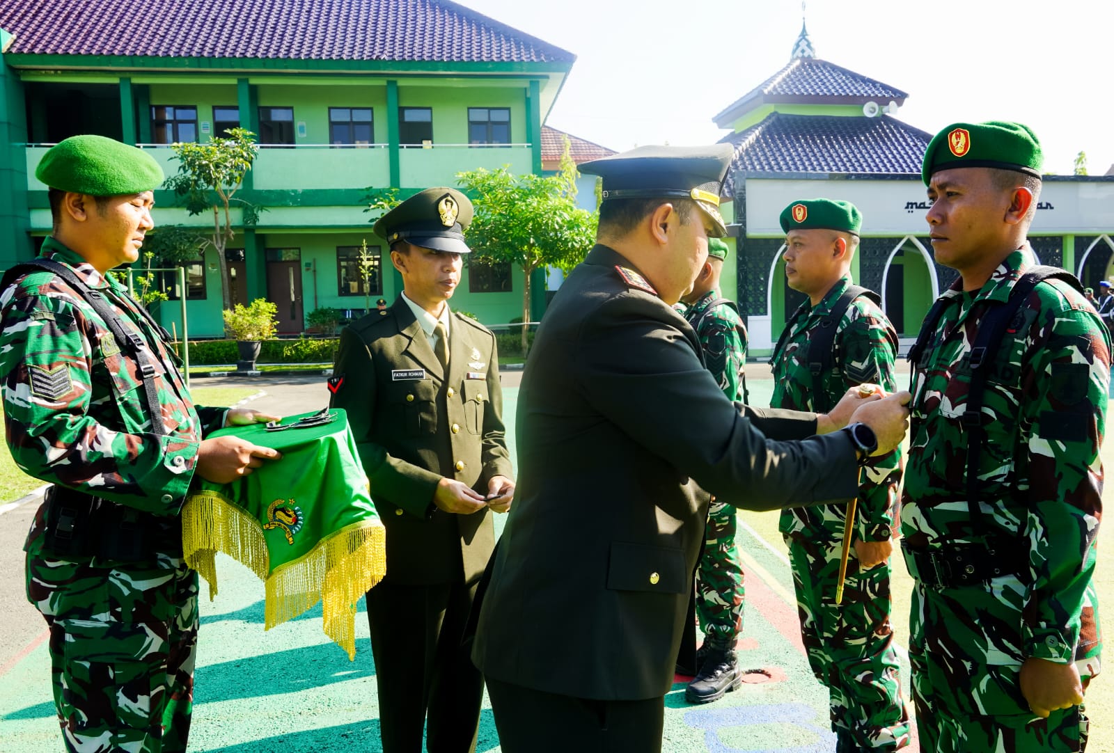 73 Prajurit Kodim 0813 Bojonegoro Naik Pangkat, Periode 1 Oktober 2025