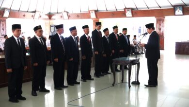 Bupati Bojonegoro Setyo Wahono Hadiri Pengukuhan Badan Wakaf Indonesia Bojonegoro Masa Jabatan 2025-2028