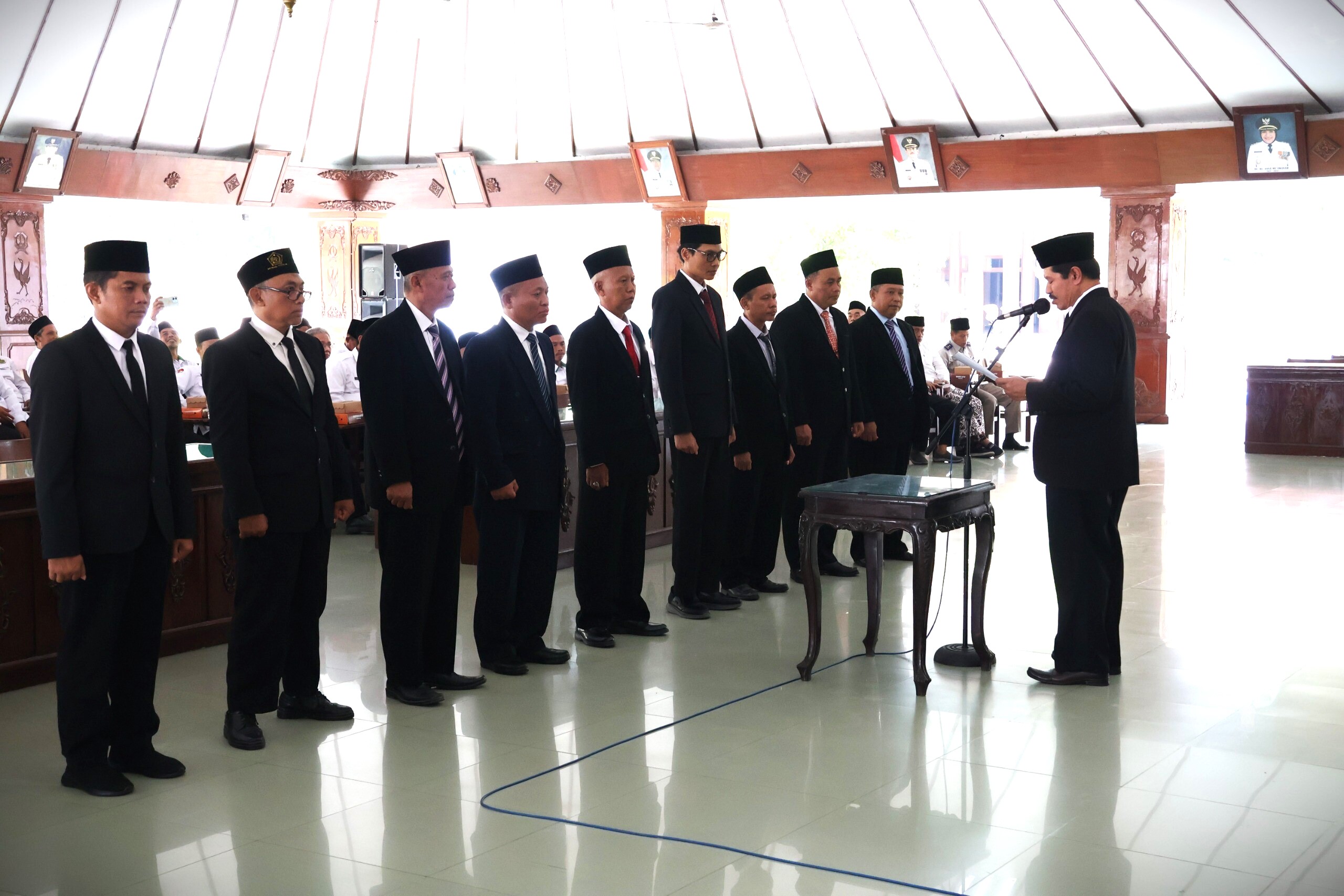 Bupati Bojonegoro Setyo Wahono Hadiri Pengukuhan Badan Wakaf Indonesia Bojonegoro Masa Jabatan 2025-2028