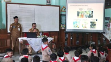 DLH Bojonegoro Sosialisasikan Tentang Pengolahan Sampah di SDN Kadipaten  1 Guna Wujudkan Sekolah Adiwiyata