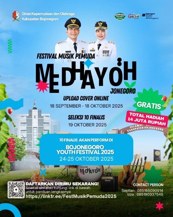 Ikutilah, Festival Musik Pemuda Medhayoh Jonegoro. Baca Juga Persyaratanya Di sini