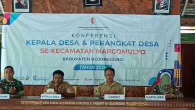 Konferensi Kepala Desa dan Perangkat Desa Se-Kecamatan Margomulyo, Digelar di Balai Desa Geneng