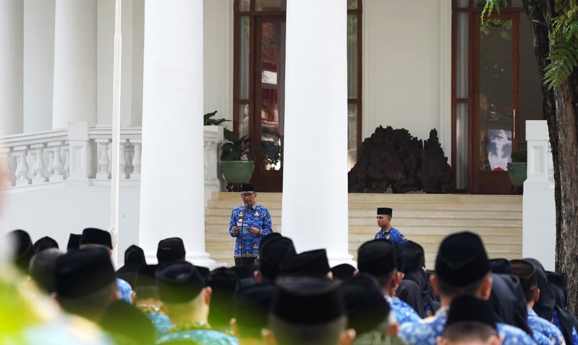 Meriah dan Penuh Semangat, Upacara Peringatan Hari Sumpah Pemuda di Bojonegoro Meriah dan Penuh Semangat, Upacara Peringatan Hari Sumpah Pemuda di Bojonegoro