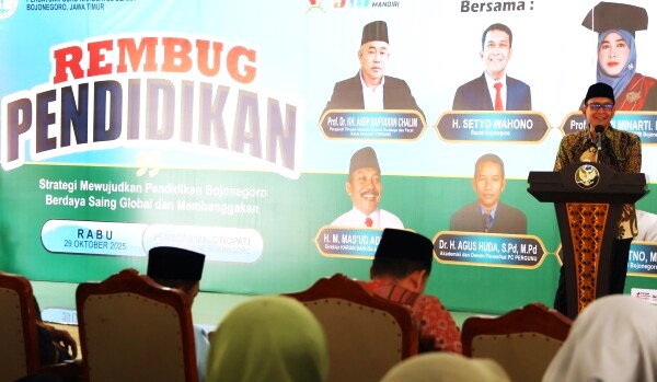 Pemkab Bojonegoro Bersama Pergunu Gelar Rembug Pendidikan, Wujudkan Pendidikan Bojonegoro Berdaya Saing Global Dan Membanggakan Pemkab Bojonegoro Bersama Pergunu Gelar Rembug Pendidikan, Wujudkan Pendidikan Bojonegoro Berdaya Saing Global Dan Membanggakan