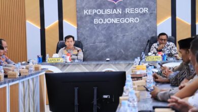 Perkuat Sinergitas Antara Kepolisian dan Pemdes, Pengurus PKDI Besilaturahmi Ke Kapolres Bojonegoro