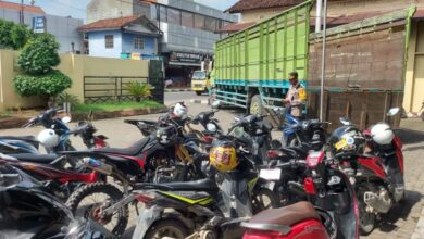 Polsek Babat Amankan 13 Pemuda dan 17 Kendaraan karena Konvoi dan mengganggu Kamtibmas