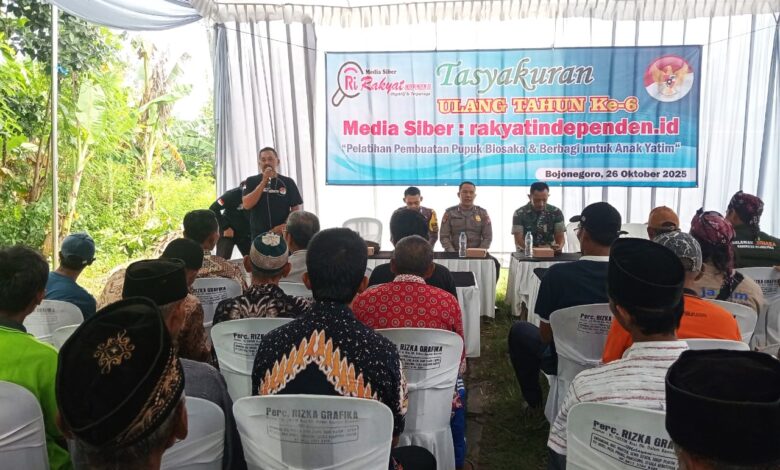 Ultah Ke-6 Media siber rakyatindependen.id Gelar Tasyakuran, Pelatihan Pembuatan Pupuk Biosaka dan Berbagi Untuk Anak Yatim Ultah Ke-6 Media siber rakyatindependen.id Gelar Tasyakuran, Pelatihan Pembuatan Pupuk Biosaka dan Berbagi Untuk Anak Yatim