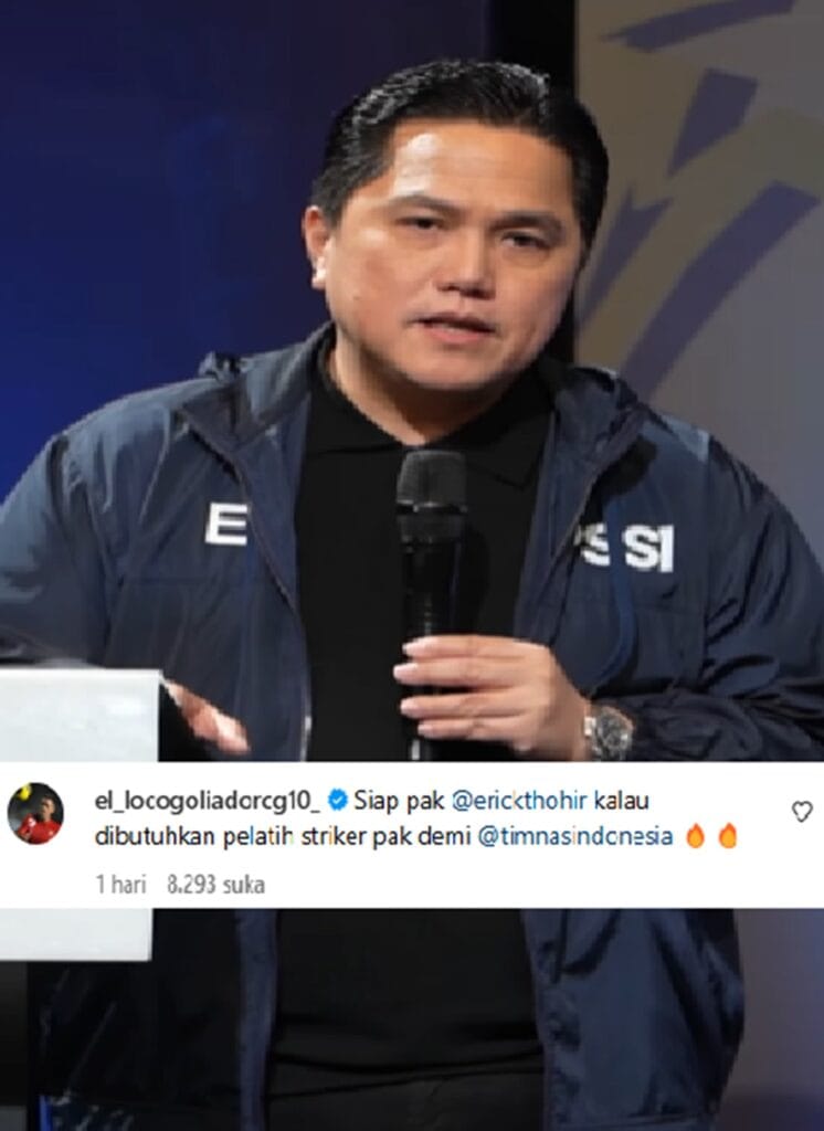 Cristian Gonzales Sarankan Pelatih Lokal ke PSSI, Sebut Nama Firman Utina.