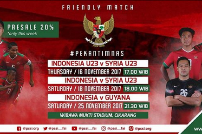 Jadwal dan Link Streaming Laga Uji Coba Timnas Indonesia U-23 Vs India U-23: Persiapan Garuda Muda Menuju SEA Games 2025 Jadwal dan Link Streaming Laga Uji Coba Timnas Indonesia U-23 Vs India U-23: Persiapan Garuda Muda Menuju SEA Games 2025