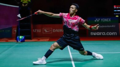 Jonatan Christie Tumbangkan Shi Yu Qi, Fajar/Fikri Gagal di Final, Indonesia Bawa Pulang Satu Gelar di Denmark Open 2025