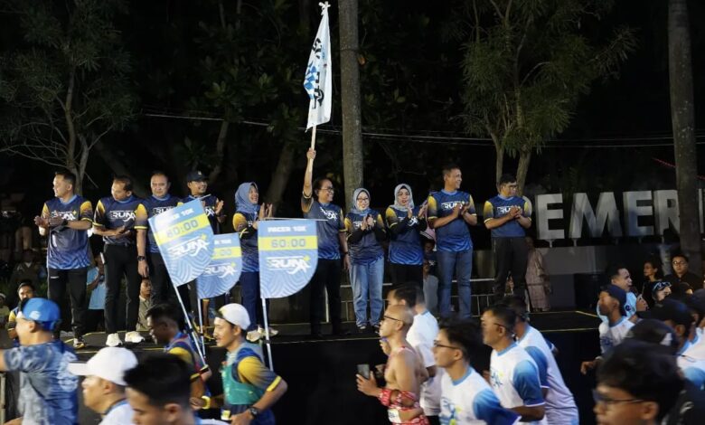 Ada Kejutan di Medhayoh Night Run Dalam Rangka HJB Ke-348, Hadirnya Menko PMK Pratikno