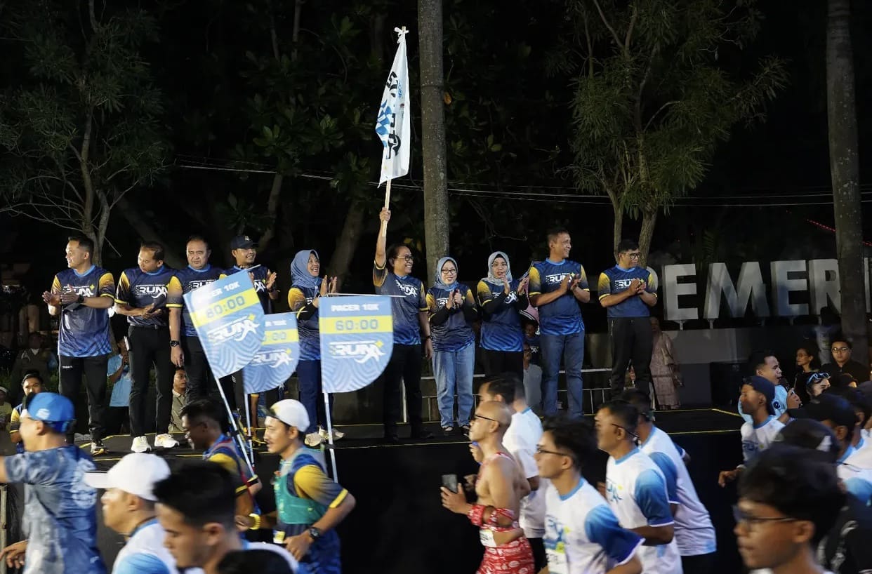 Ada Kejutan di Medhayoh Night Run Dalam Rangka HJB Ke-348, Hadirnya Menko PMK Pratikno