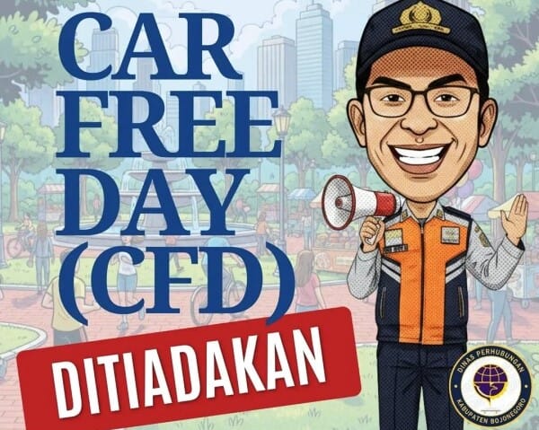 Dishub Bojonegoro: Minggu 30 November 2025, CFD Di Alun-alun Kota Bojonegoro, Ditiadakan