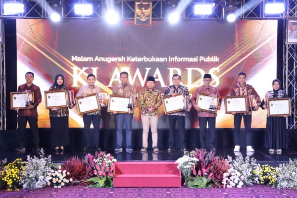 Malam Anugerah Keterbukaan Informasi (KI) Award Provinisi Jawa Timur 2025, Digelar di Bojonegoro