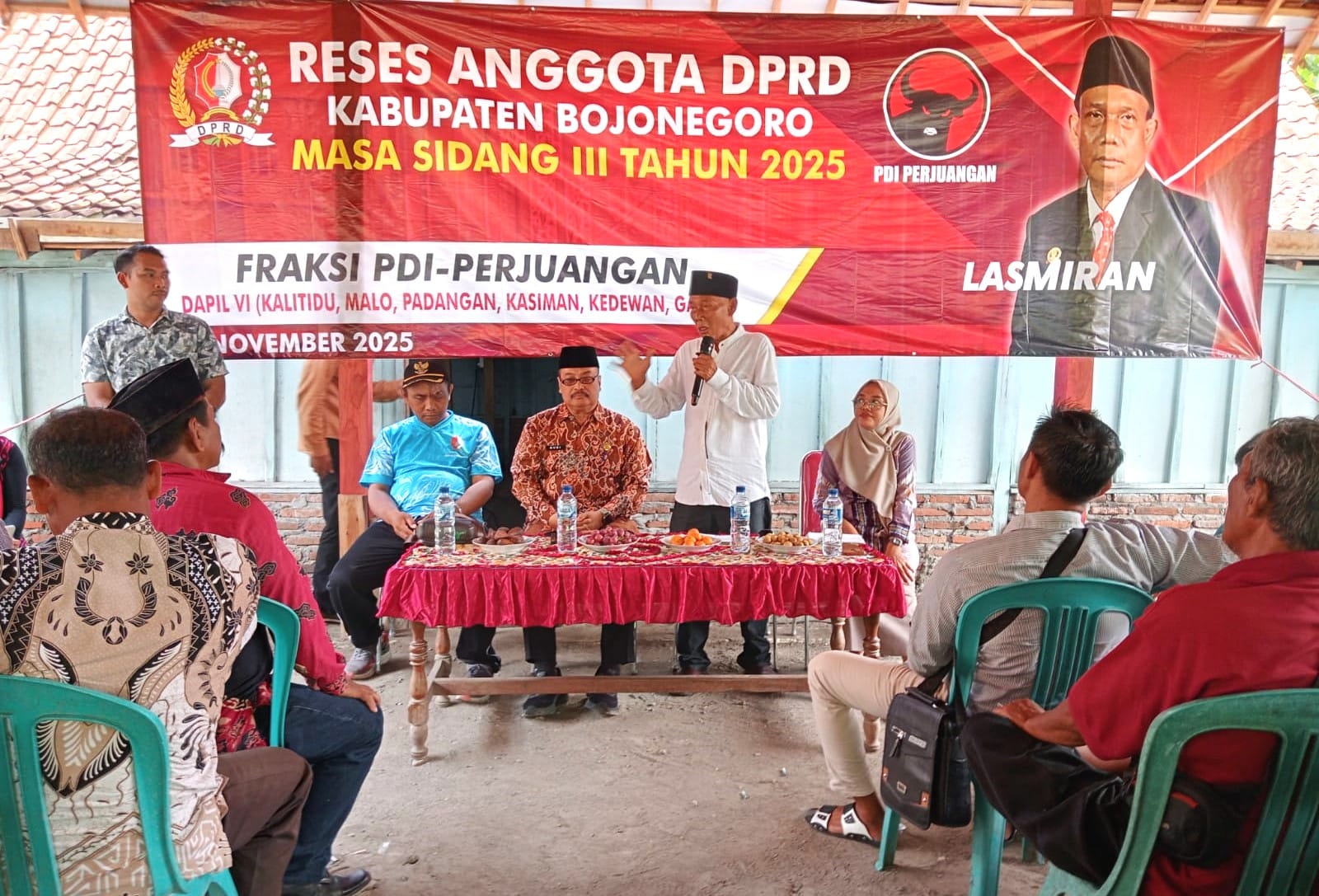 Reses Anggota DPRD Bojonegoro Lasmiran, Ajak Masyarakat Tingkatkan Program Pemberdayaan