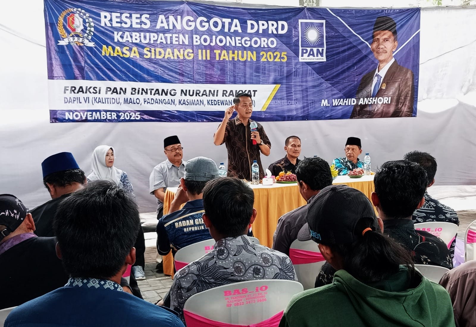 Reses Anggota DPRD Bojonegoro M. Wakhid Ansori, Sampaikan Pemahaman Tentang Pembahasan Raperda Kawasan Tanpa Rokok (KTR)