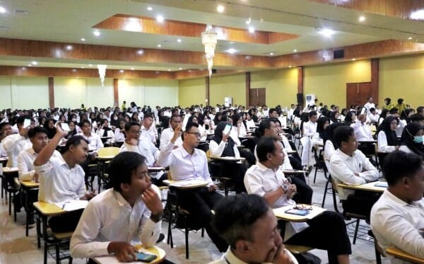 Ribuan Calon Pendamping BUM Desa di Kabupaten Bojonegoro, Ikuti Tes CAT Unigoro
