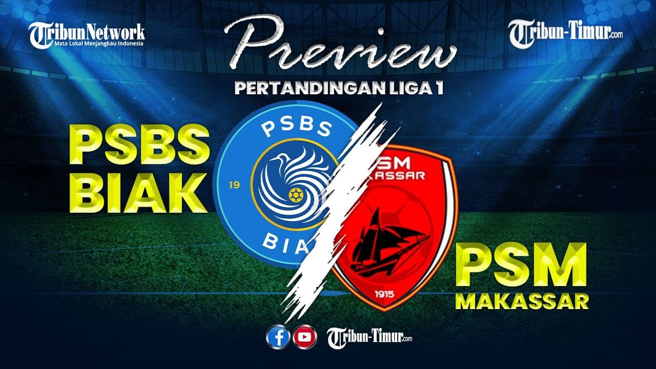 Derby Indonesia Timur Membara: PSM Makassar Jamu PSBS Biak, Ambisi Merangkak Naik di Klasemen Super League 2025/2026