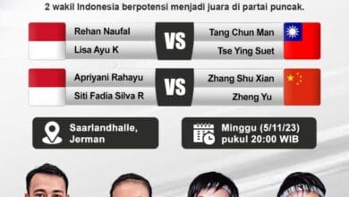 Indonesia Berpeluang Raih Juara Umum Hylo Open 2025 dengan Tiga Wakil di Final