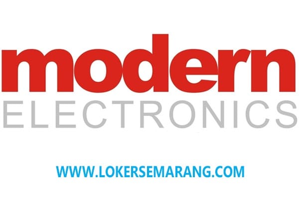 Lowongan Kerja Staff Accounting Pajak di Modern Electronics Semarang – November 2025