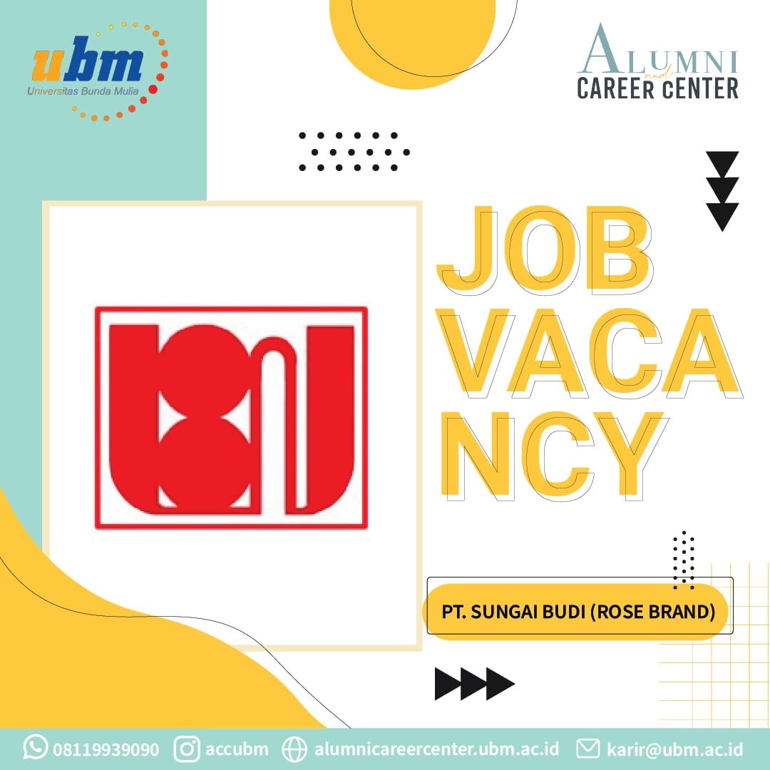 Lowongan Kerja Staff Administrasi di PT Sungai Budi (Rose Brand) Surabaya
