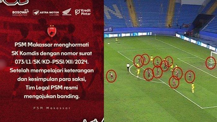 PSM Makassar Merugi Ratusan Juta Rupiah Akibat Sanksi Disiplin di Awal Musim Liga Super 2025/2026 PSM Makassar Merugi Ratusan Juta Rupiah Akibat Sanksi Disiplin di Awal Musim Liga Super 2025/2026