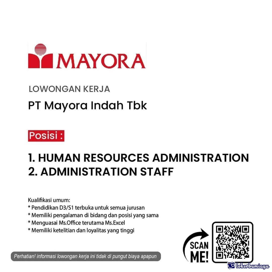 PT Mayora Indah Tbk Buka Lowongan Salesman Taking Order di Ngawi