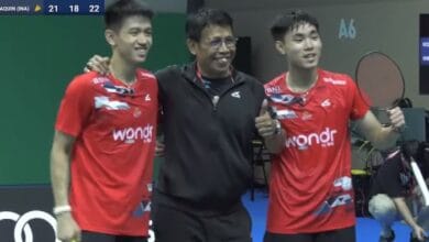 Runner-Up Korea Masters 2025, Raymond/Joaquin Meroket Enam Peringkat di Ranking BWF, Lampaui Fikri/Marthin
