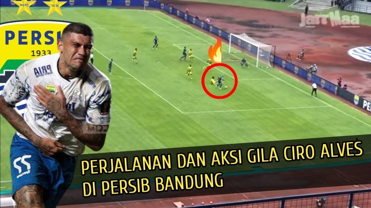 Ciro Alves CLBK dengan Persib Bandung.