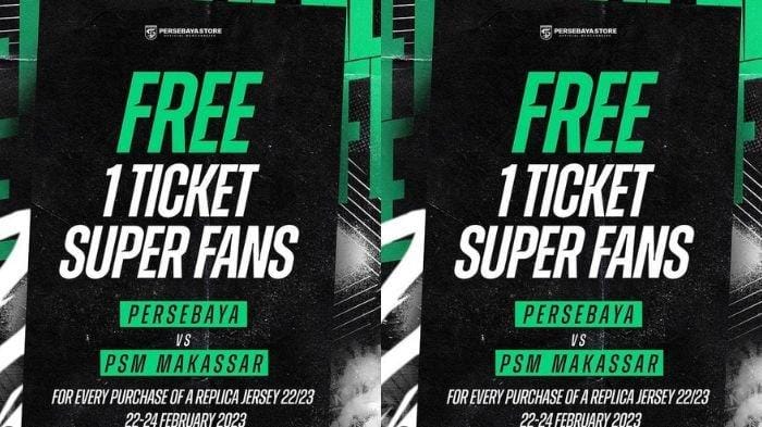Tiket PSM Makassar Vs Persebaya Surabaya Terbatas