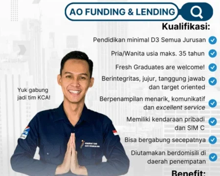 Account Officer Penagihan – Cabang Cilacap, Jawa Tengah