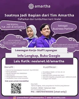 Business Partner – Staff Lapangan Area Pandeglang