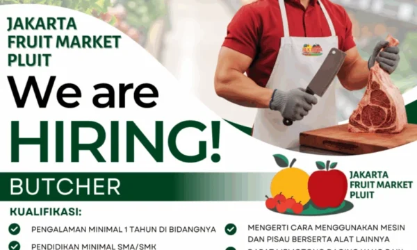 Butcher berpengalaman di Pluit, Jakarta