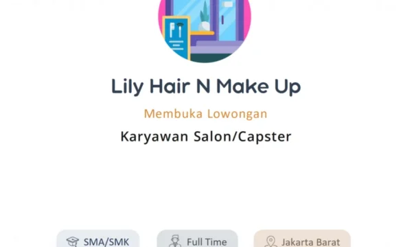 Capster serta Karyawan Salon