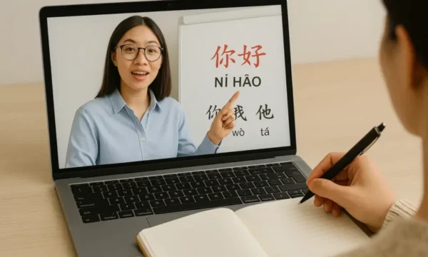Coach Bahasa Mandarin untuk Profesional