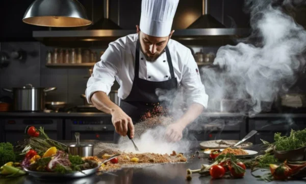 Cook Profesional di Restoran