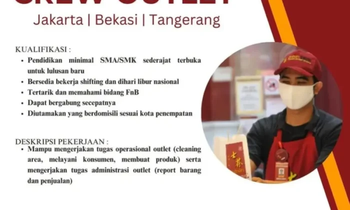 Crew Outlet Penjualan – Sunter