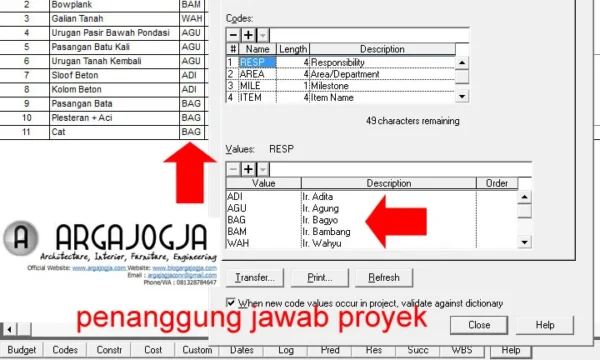Freelance SPG – Penanggung Jawab Proyek