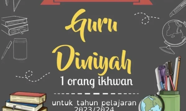 Guru IT SMP AIS dan Guru Diniyah (Ikhwan & Akhwat)