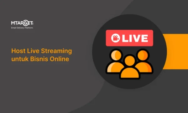 Host Live Streaming untuk Acara Online