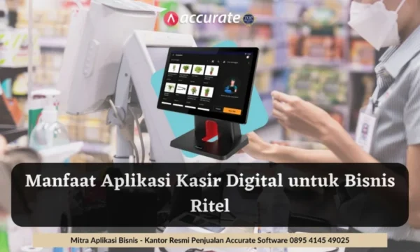 Kasir Penjualan Ritel dengan Pengalaman Operasional