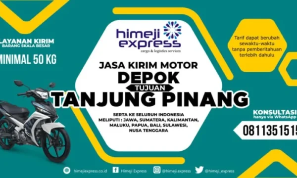 Kurir Motor Ekspedisi – Tanjung Senang