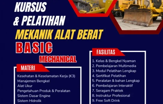 Mekanik Alat Berat – Perawatan & Perbaikan